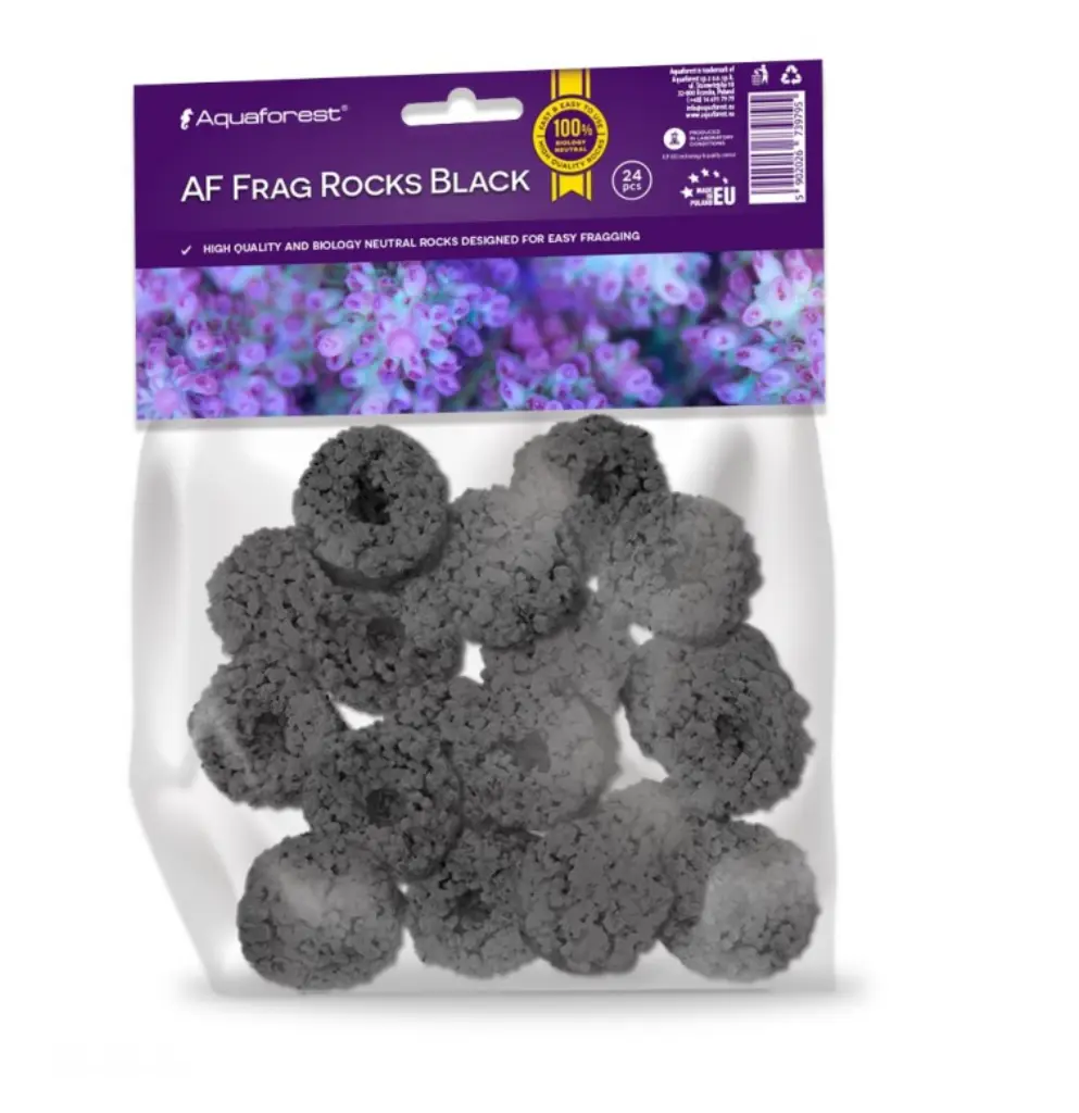 AQUAFOREST AF ROCKS BLACK/NEGRO 24PZ (PLUG)