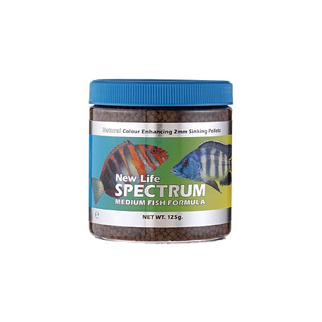 NEW LIFE SPECTRUM MEDIUM FISH FORMULA 150G 2MM SINKING