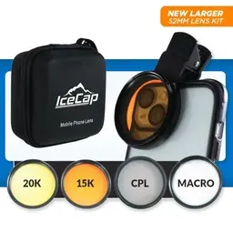 ICECAP MOBILE PHONE STACKABLE FILTER LENS KIT / LENTE PARA FOTOS
