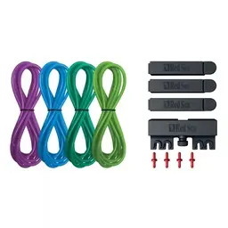 RED SEA REEFDOSE DELUXE 4 COLOR TUBING & ACCESSORIES KIT BLUE-GREEN / MANGUERAS DE DOSIFICACIÓN AZULES A VERDE PACK