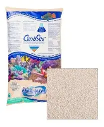 CARIBSEA BOLSA ARAGONITA VIVA 20LBS REEF SAND / SPECIAL GRADE