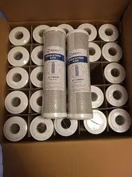 HYDRONIX FILTRO DE CARBON CTO FILTER NOMINAL 5 MICRAS CARTUCHO (TAPA BLANCA)