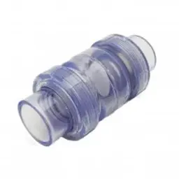 VALVULA CHECK PLASTICA COLUMPIO 3/4 LISO-LISO ( DESARMABLE )