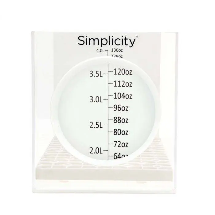 SIMPLICITY 4L CORAL DIP CONTENEDOR CON LUPA 