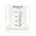 SIMPLICITY 4L CORAL DIP CONTENEDOR CON LUPA 