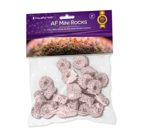 [ACCE073] AQUAFOREST AF ROCKS MINI PURPLE/MORADO 24PZ (PLUG)