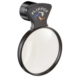 [ACCE127] FLIPPER LUPA VISOR DEEPSEE MAGNIFIED MAG 3"