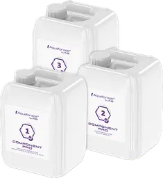 [BALLI001] AQUAFOREST AF BALLING COMPONENTS PRO 1 2 3, 3 X 5L BOTES BLANCOS ( ENVIO SEPARADO )