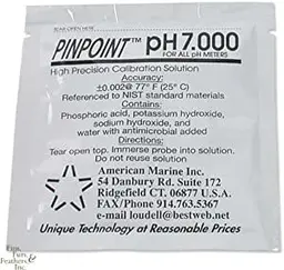 [INS030] PINPOINT PH 7.000 AMERICAN MARINE INC SOBRE SOLUCION CALIBRACION