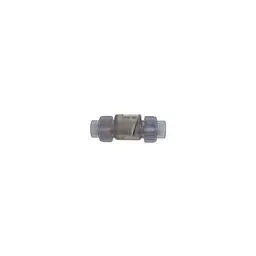 [TUB048] VALVULA CHECK PLASTICA COLUMPIO 2" LISO-LISO PVC (DESARMABLE )