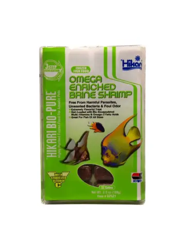 [ALI078] HIKARI BRINE SHRIMP ENRIQUECIDO CON OMEGA 100G (ALIMENTO CONGELADO)