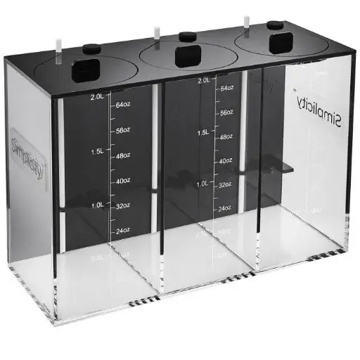 [DOSI007] SIMPLICITY 3 X 2L CONTENEDOR PARA DOSIFICADORA MODULAR